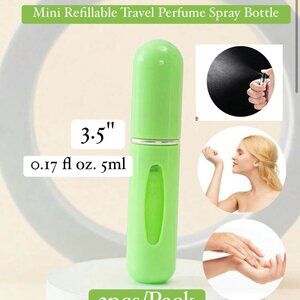 3 PCS Travel Mini Perfume Refillable BOTTLE SPRAY CONTAINER
